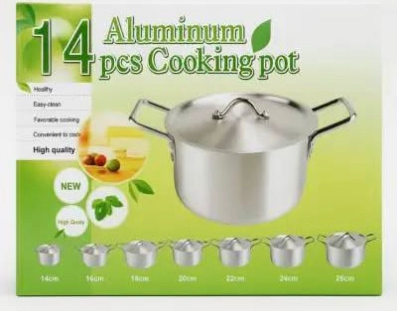 14 ALUMINIUM POT(masufuria)